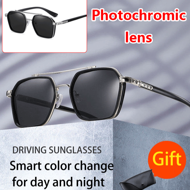 Retro Polarized Color Changing Sunglasses