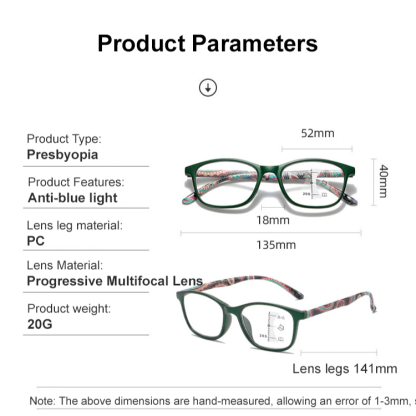【Dual-use for Near and Far】Fashionable Beauty Reading Glasses