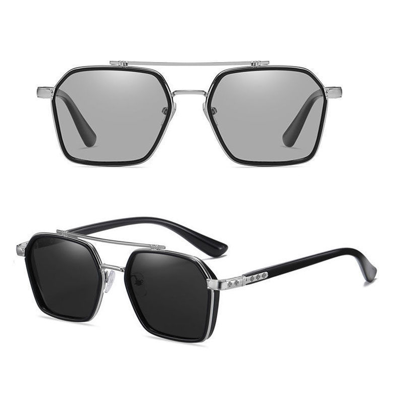 Retro Polarized Color Changing Sunglasses