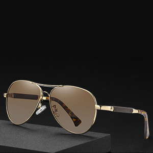 Memory Frame Polarized Sunglasses For Men