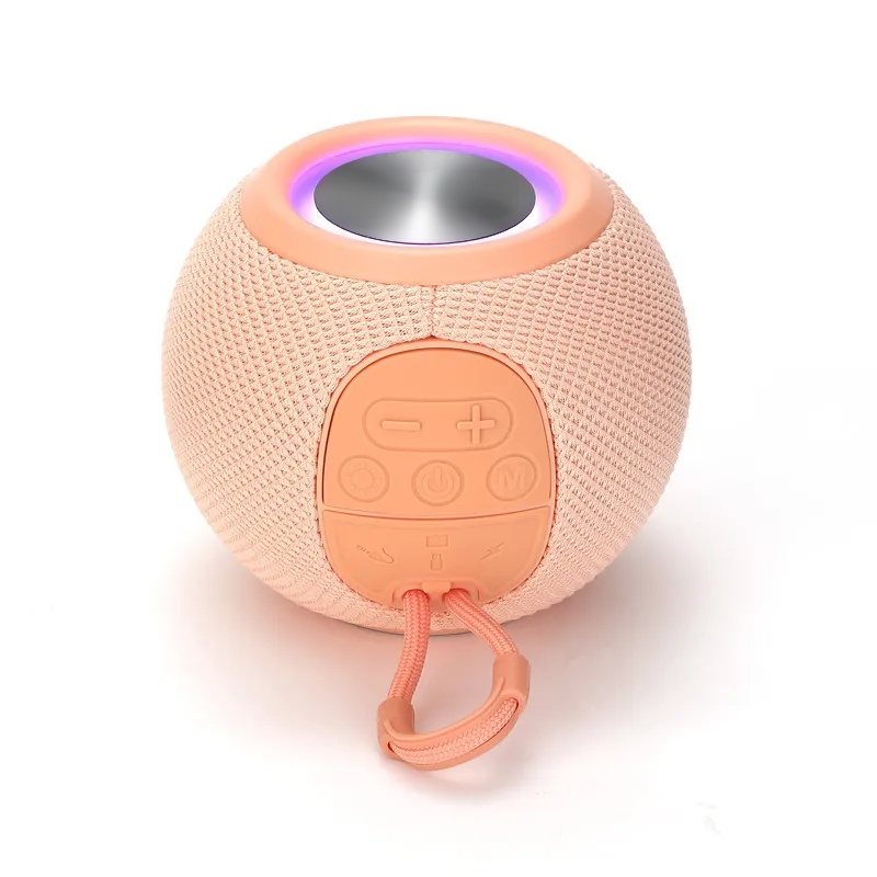 Bluetooth Speaker Wireless Fabric Card Speaker Subwoofer Portable Mini Bluetooth Speaker