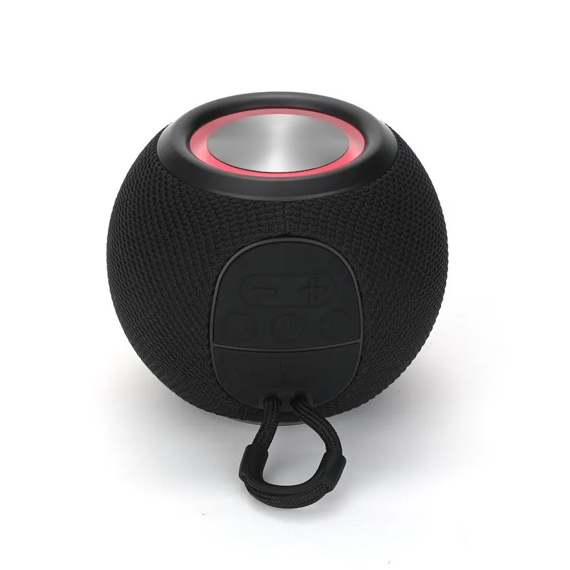 Bluetooth Speaker Wireless Fabric Card Speaker Subwoofer Portable Mini Bluetooth Speaker
