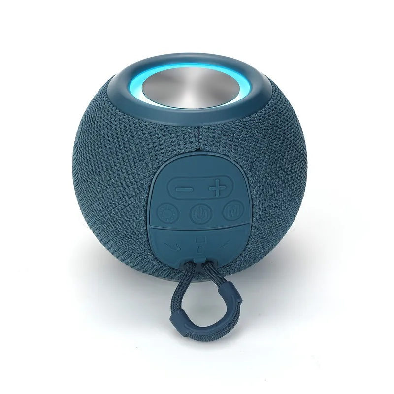 Bluetooth Speaker Wireless Fabric Card Speaker Subwoofer Portable Mini Bluetooth Speaker