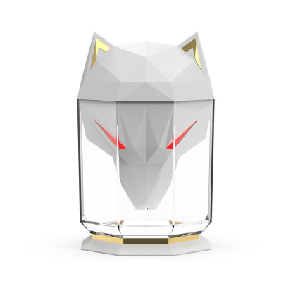 Desktop Wolf Humidifier Large Capacity Household Air Nebulizer Heavy Fog Humidifier Ornament