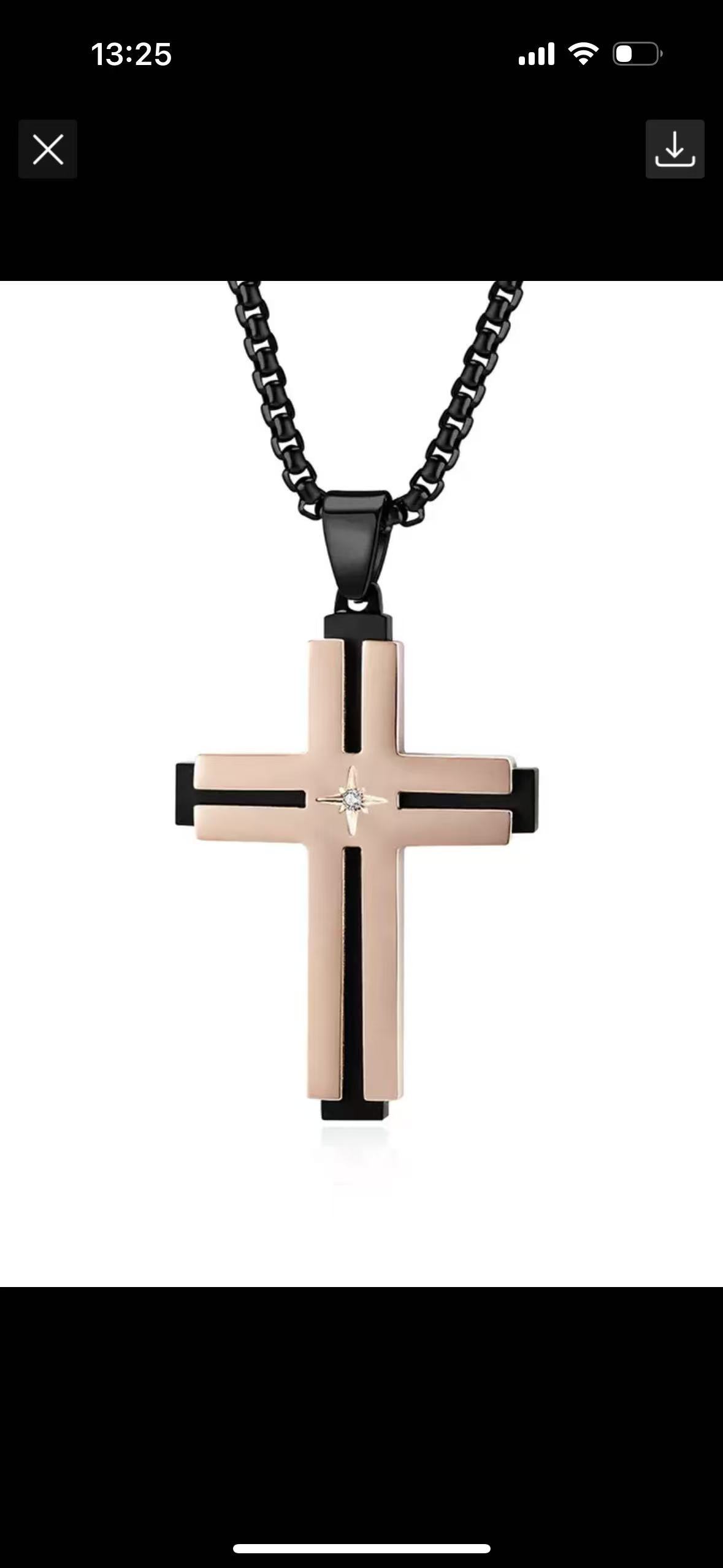 Cross necklace