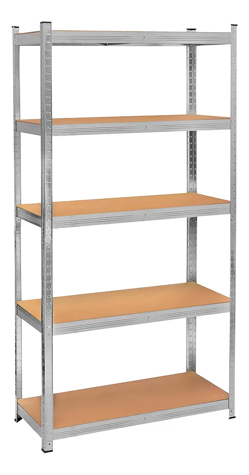 Anaquel Metálico 5 Niveles 90x40x180 Cm Organizador Uso Rudo RACK-10