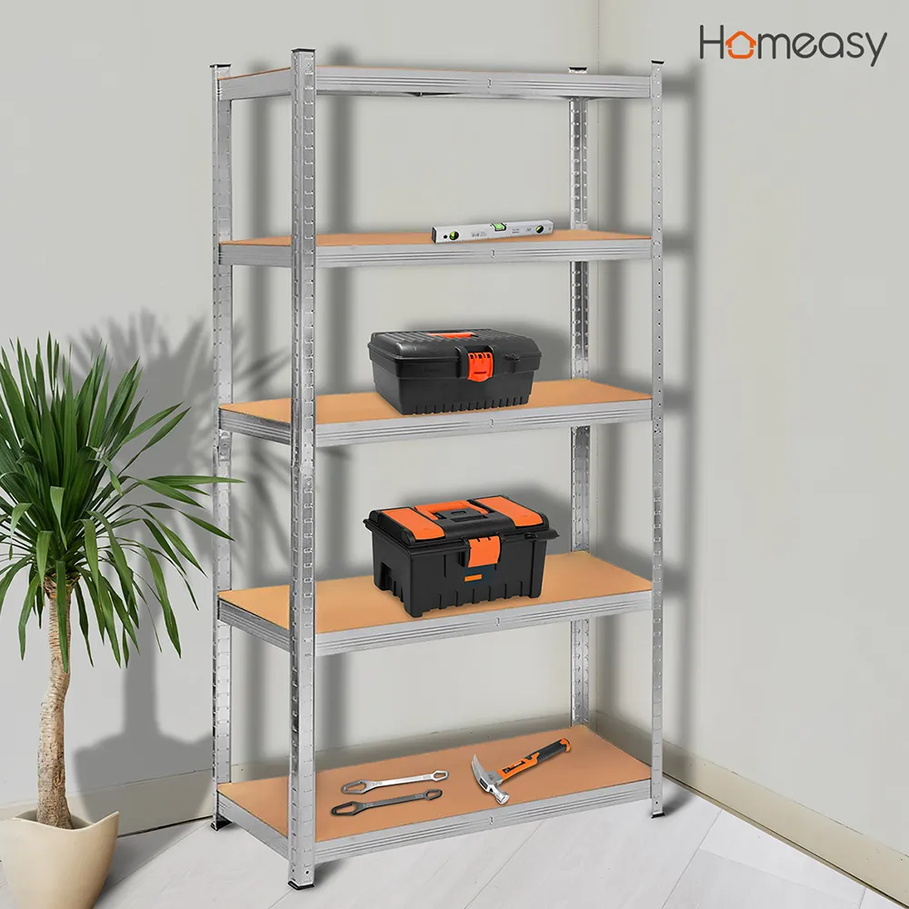 Anaquel Metálico 5 Niveles 90x40x180 Cm Organizador Uso Rudo RACK-10