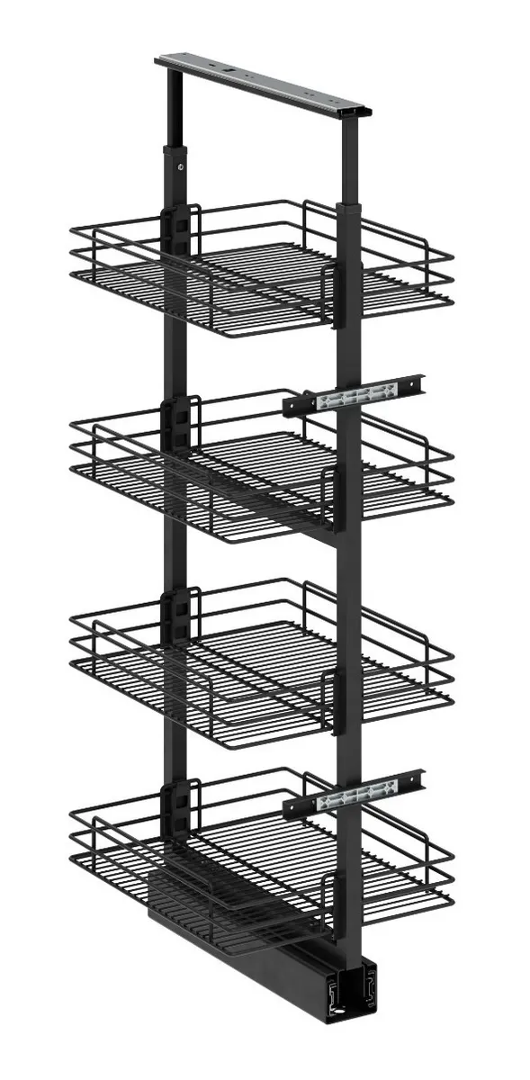 Extraíble Alacena 40cms 6 Niveles Grafito Hafele