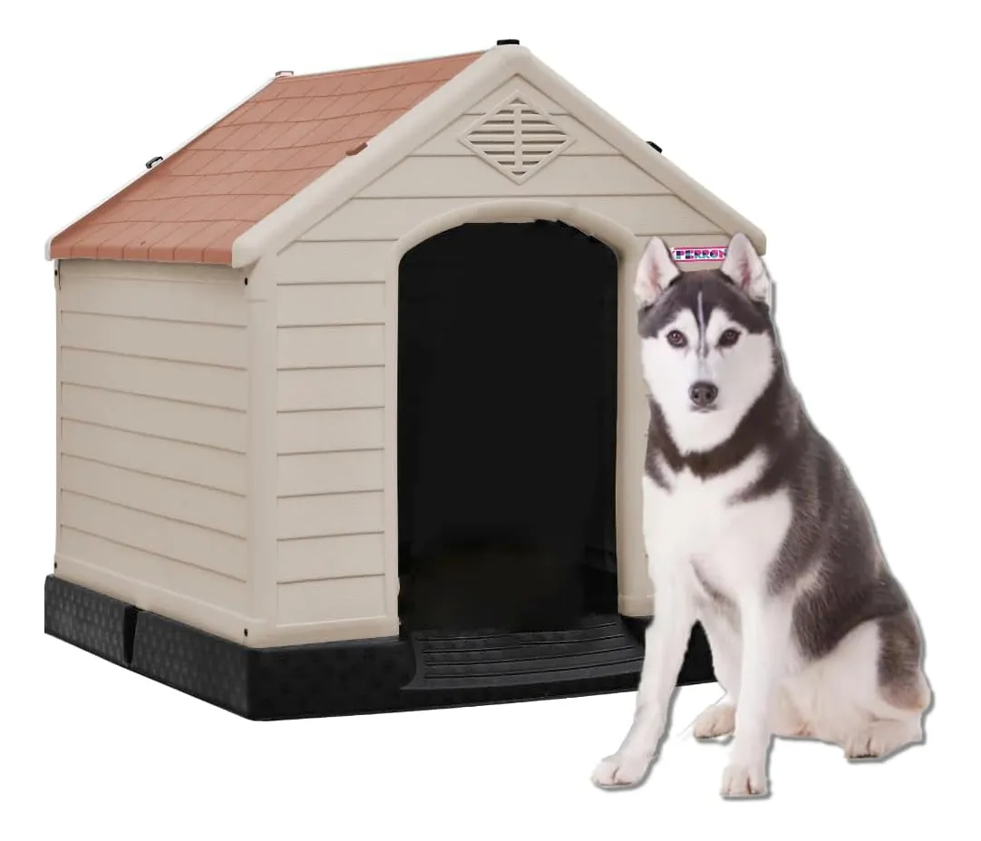 Q Perrón Big Breed Dog House - Raza Grande/mediana