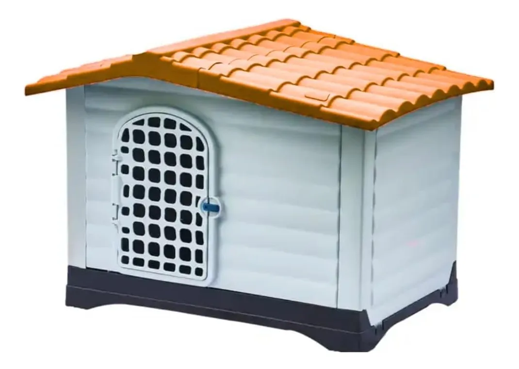 Casa De Perro Raza Grande De Exterior No + Frio,lluvia,calor