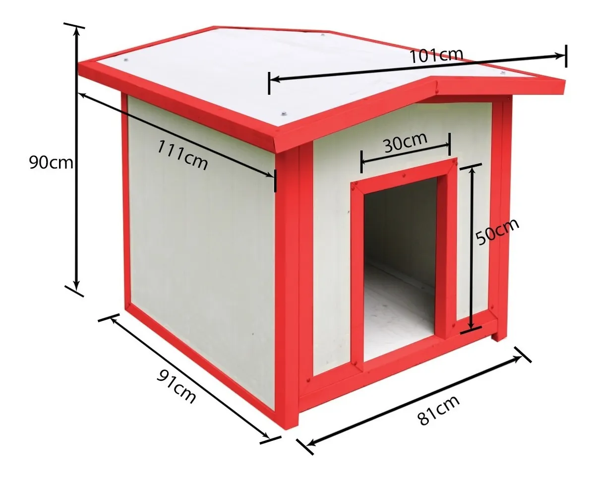 Casa Para Perro/mascota, Razas Grandes, Térmica Y Acústica.