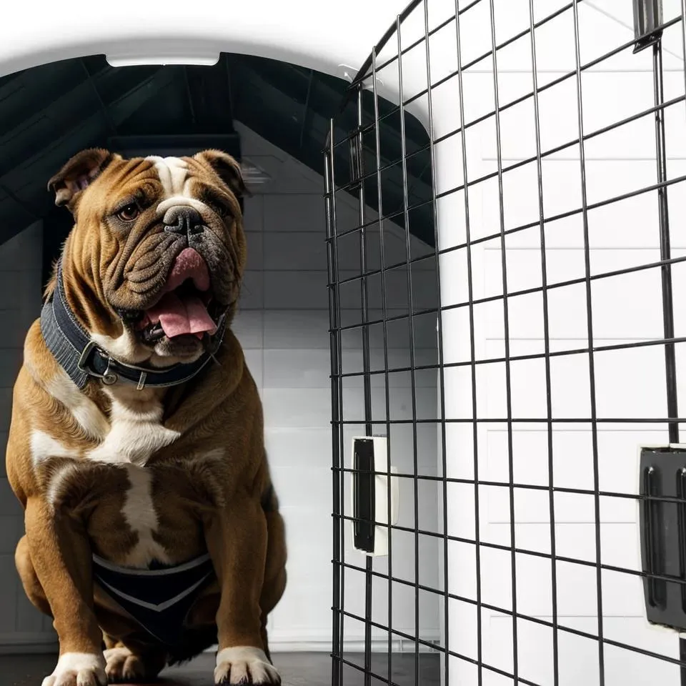 Casa Para Perros Raza G R A N D E Con Puerta Q Perrón +de 1m