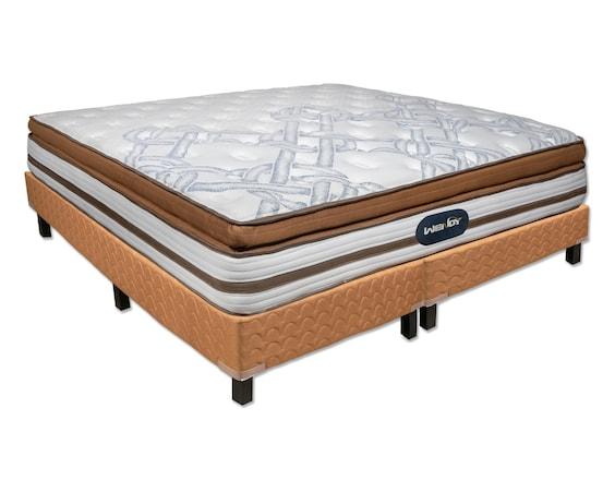 Juego de Colchón y Box King Size Wendy Oxford