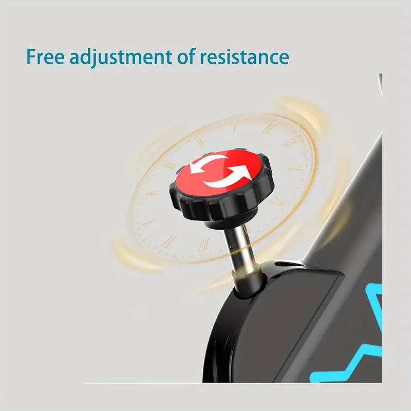 1pc Bicicleta Dinámica para el Hogar, Coche de Fitness,   para Deportes Aeróbicos, Entrenamiento Corporal, Sin Batería detalles 6