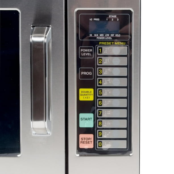 Microondas Industrial Panasonic NE-1064F color Gris 22 L 127V gris 1 Panasonic NE-1064F