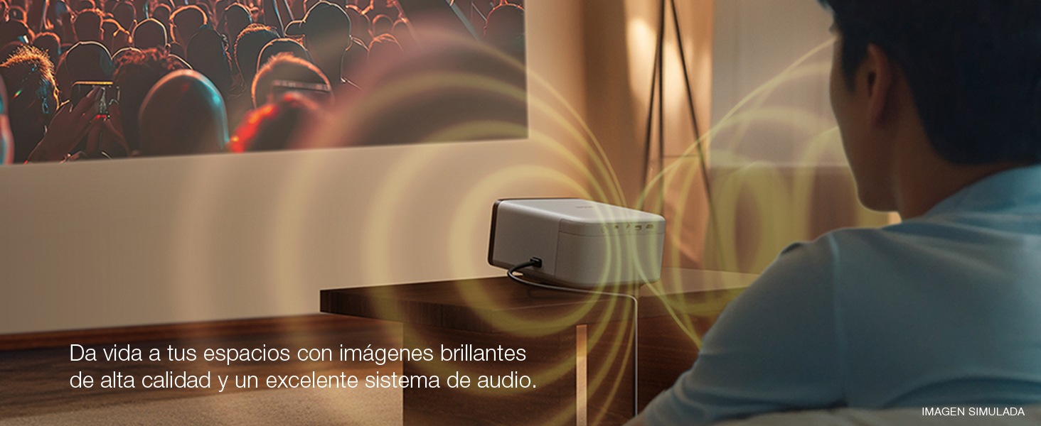 Epson Proyector Smart Portatil EF21 Google Tv