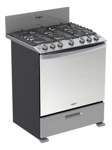Estufa WhirlpoolWFR3200D con puerta con visor color gris 127V