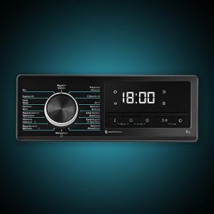 Lavadora de carga frontal de 7 Kg blanca, 1400 rpm, motor inverter plus, vapor y clase A