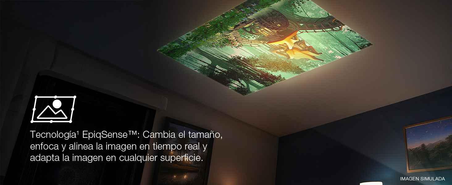 Epson Proyector Smart Portatil EF21 Google Tv