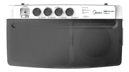 Lavadora Semiautomática Dos Tinas 19kg Twin Force Pulsator