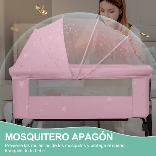Cuna Moisés Plegable Portátil Mosquitero Bebe Colchon Niños Diseño 
