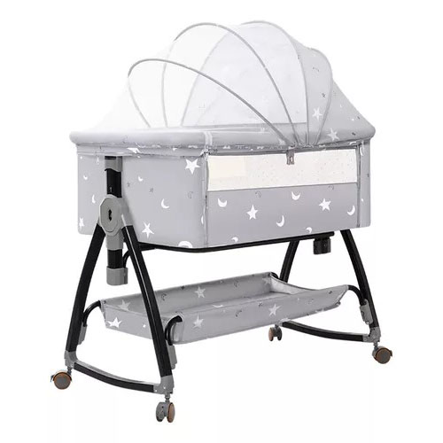 Cuna Moisés Plegable Portátil Mosquitero Bebe Colchon Niños Diseño 