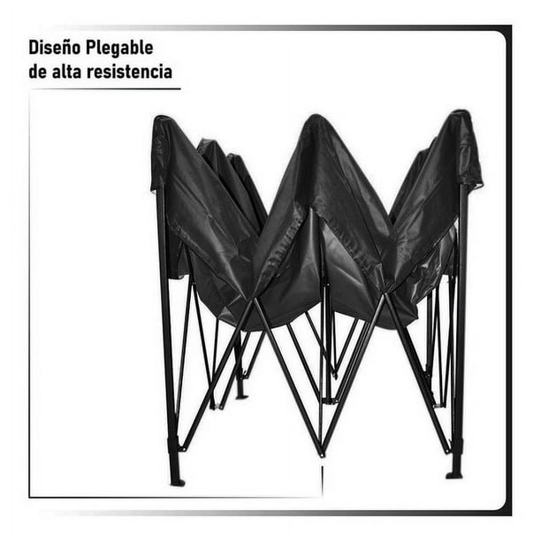 Kit Toldo Carpa 3x3 + Mesa Plegable 1.80m Jardin Exterior