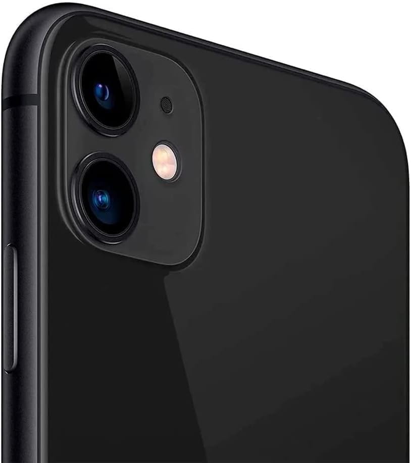 Apple iPhone 11, Totalmente Desbloqueado, 64GB, Negro (Reacondicionado)