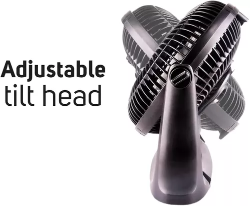Ventilador Mesa Y Pared Taurus Oasis 10 Pul. Gran Flujo Cantidad de aspas 6 Color de la estructura Negro Diámetro 26 cm Material de las aspas Plástico-clavo