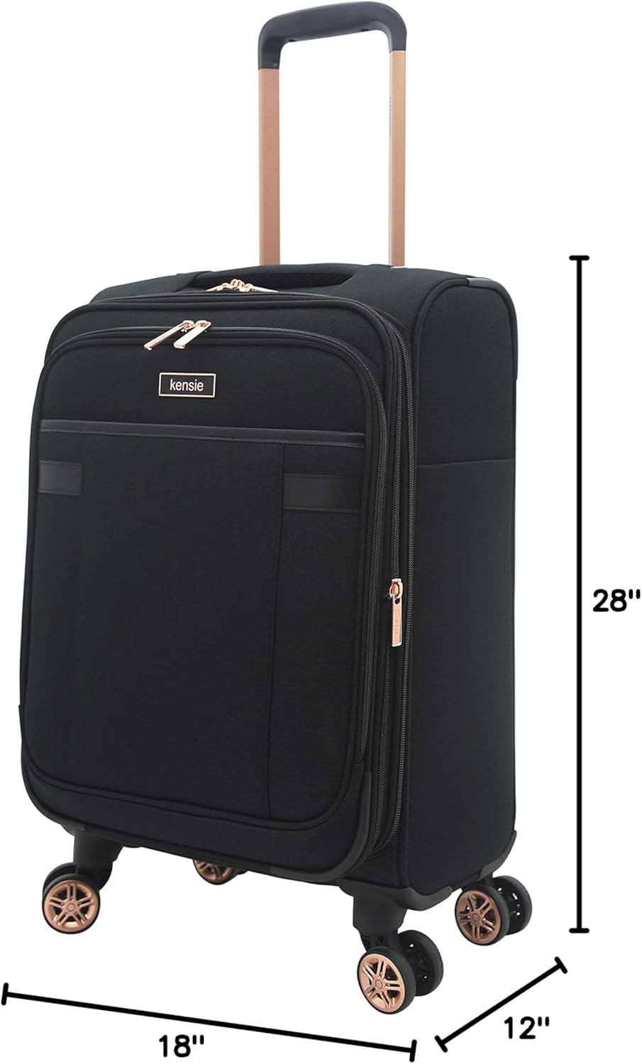 Juego de equipaje giratorio de 3 piezas