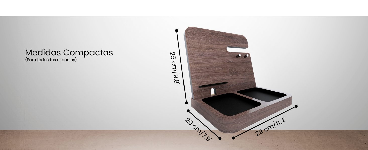 Regalos para Hombre, Organizador de Escritorio, Docking Station, Accesorios para escritorio