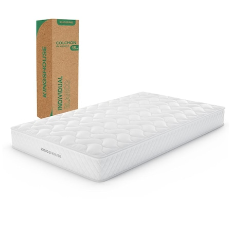 Colchón Individual en Caja 15 cm Alto Memory Foam Kingshouse