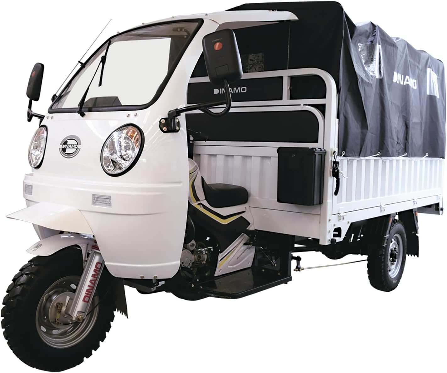 DINAMO Genérico Motocarro Super Heavy Cab 2025 Blanca