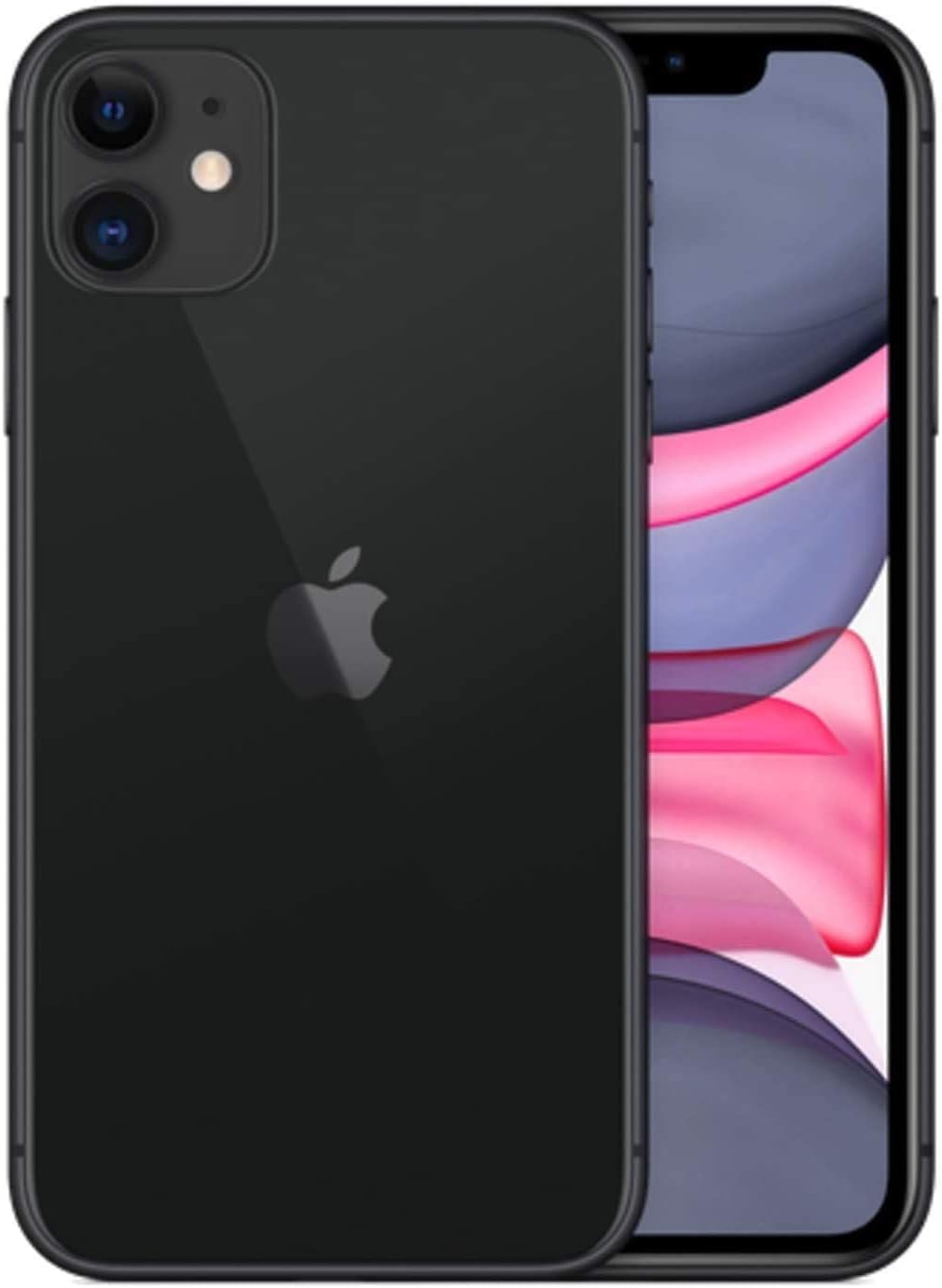 Apple iPhone 11, Totalmente Desbloqueado, 64GB, Negro (Reacondicionado)
