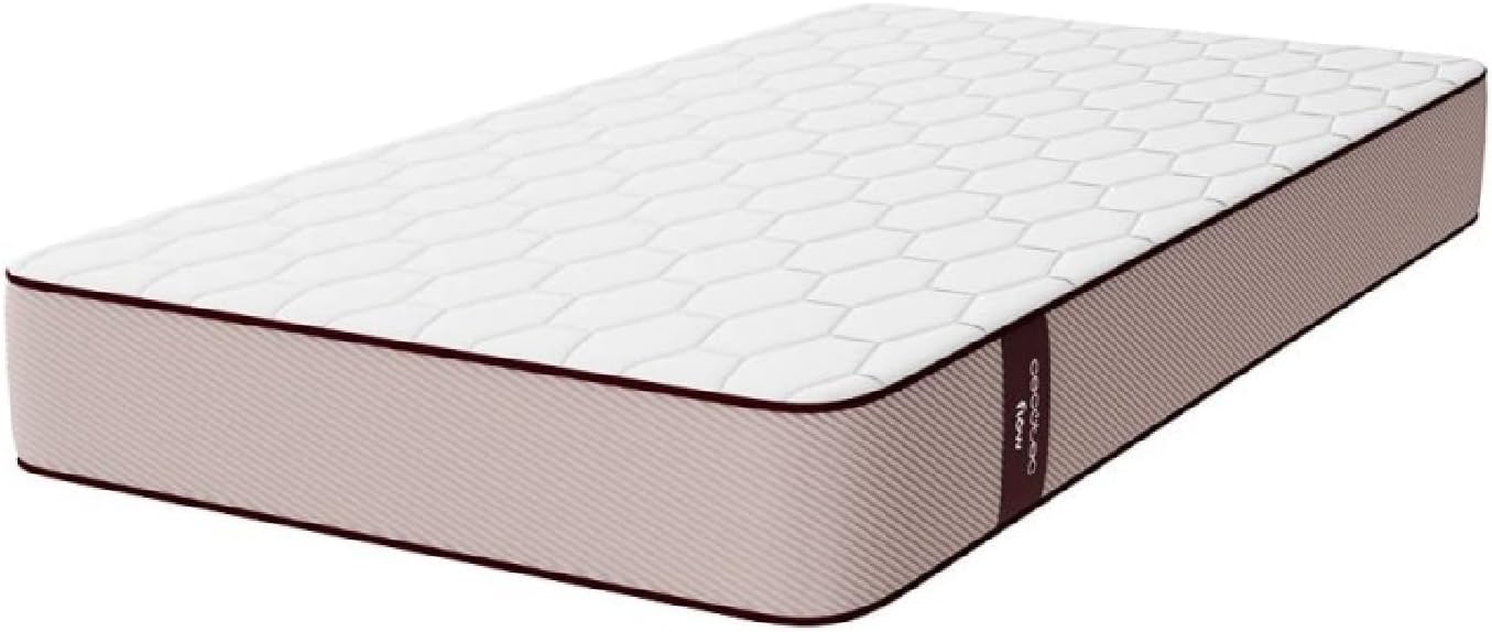 Cecotec Colchón Viscoelástico Flow PureVital 1900 Medida 90x190. Multicapa, Altura 21cm, Firmeza Alta, Núcleo FoamVital, Doble Cara Dual System para Invierno y Verano