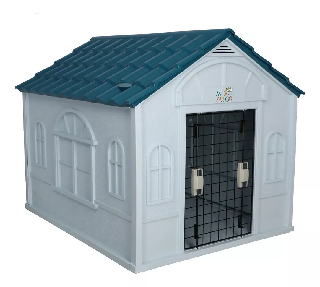 Casa Para Perro Mascoamigo Para Razas Grandes 98x84x82 Cm
