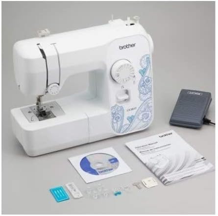 Brother RLX3817 - Máquina de Coser de 17 Puntos, Color Blanco 