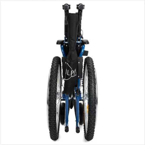 Silla De Ruedas Todo Terreno Extra Resistente Frenos De Lujo