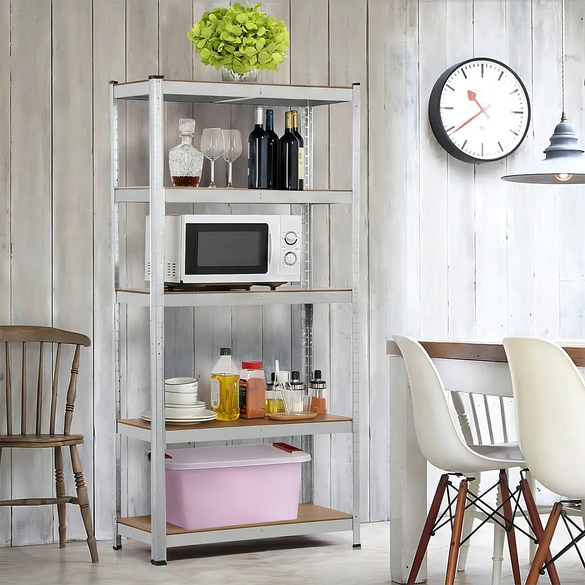 Estante Anaquel Rack Repisas 5 Niveles Metalico 180x40x90 Cm