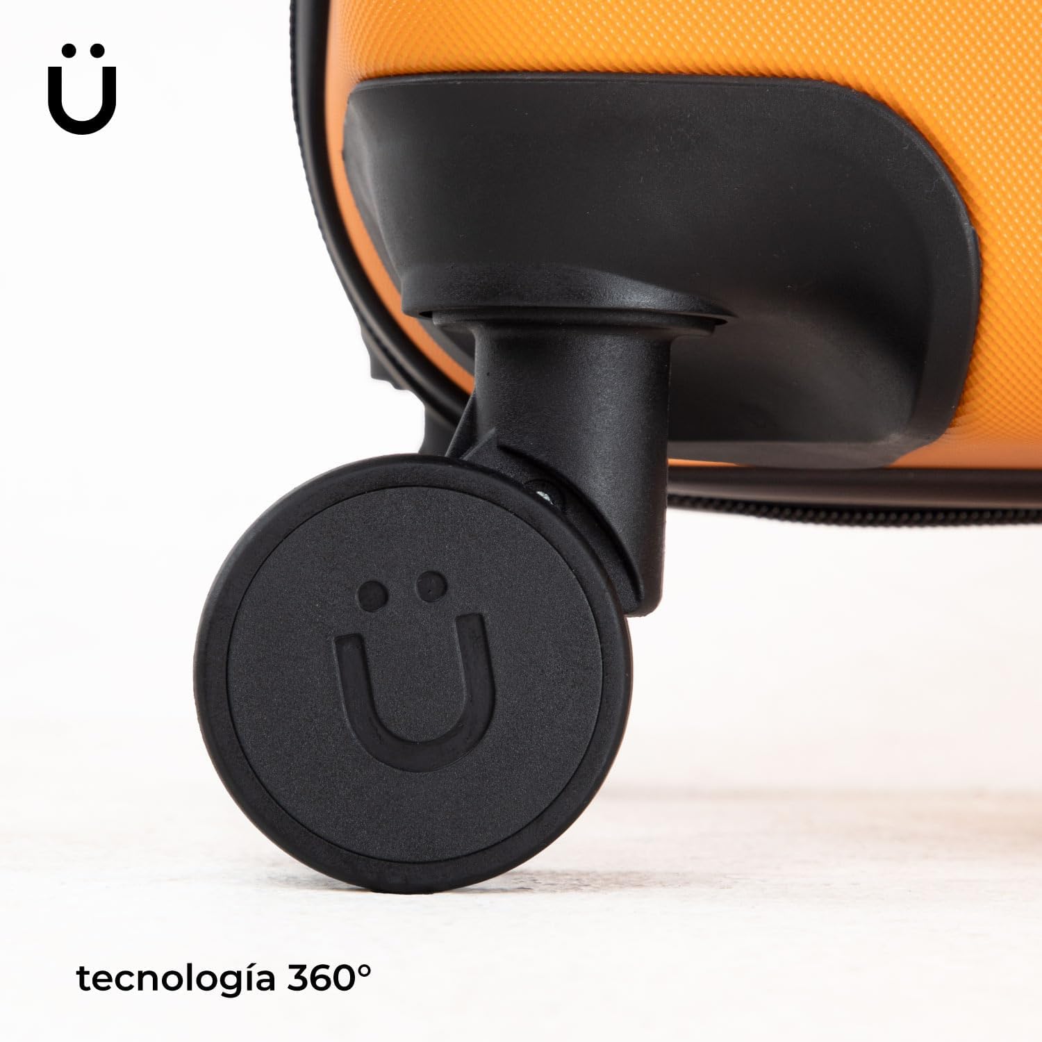 RUMBO | Juego de Maletas De Viaje Rígidas 4 Pzas – Maletas ABS Resistente Gris Plata – Ruedas Giratorias 360°