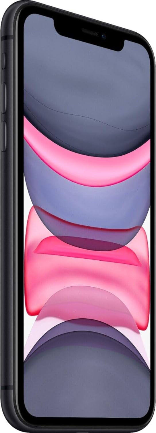 Apple iPhone 11, Totalmente Desbloqueado, 64GB, Negro (Reacondicionado)
