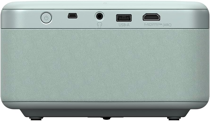 Epson EpiqVision Mini EF21 Proyector láser Inteligente portátil, 1000 lúmenes, FHD 1080p HDR, 3 Chips 3LCD, Google TV, Netflix, Altavoces estéreo, Cine en casa