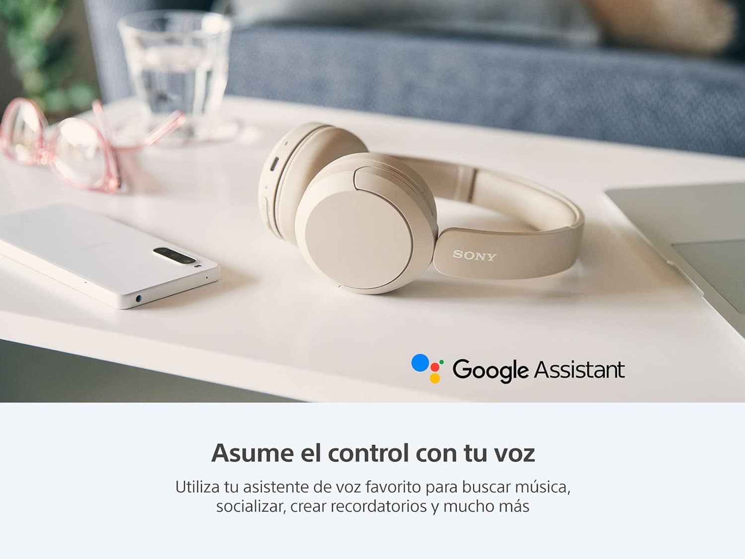 Sony Audífonos inalámbricos on-Ear WH-CH520 hasta 50 Horas de duración de batería