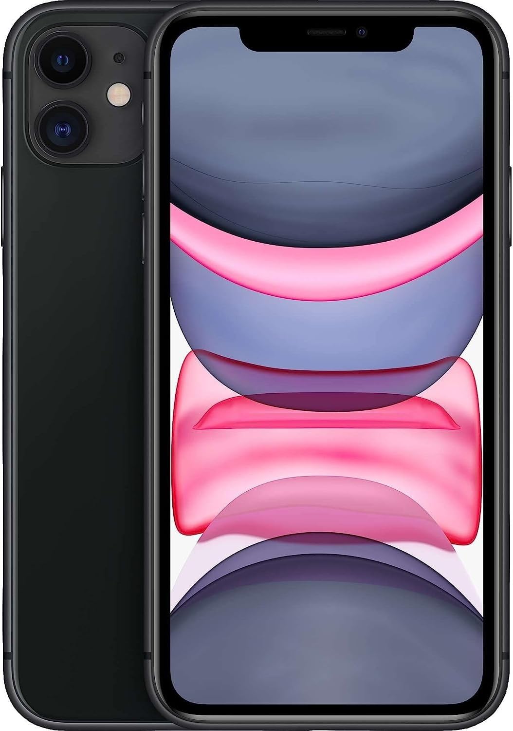 Apple iPhone 11, Totalmente Desbloqueado, 64GB, Negro (Reacondicionado)