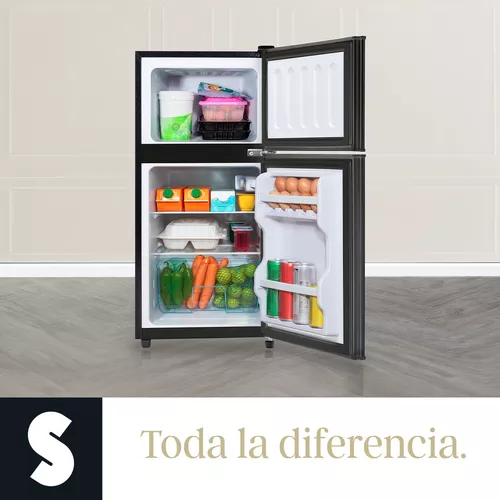 Refrigerador Frigobar Congelador 2 Puertas 86l 3 Pies 127v