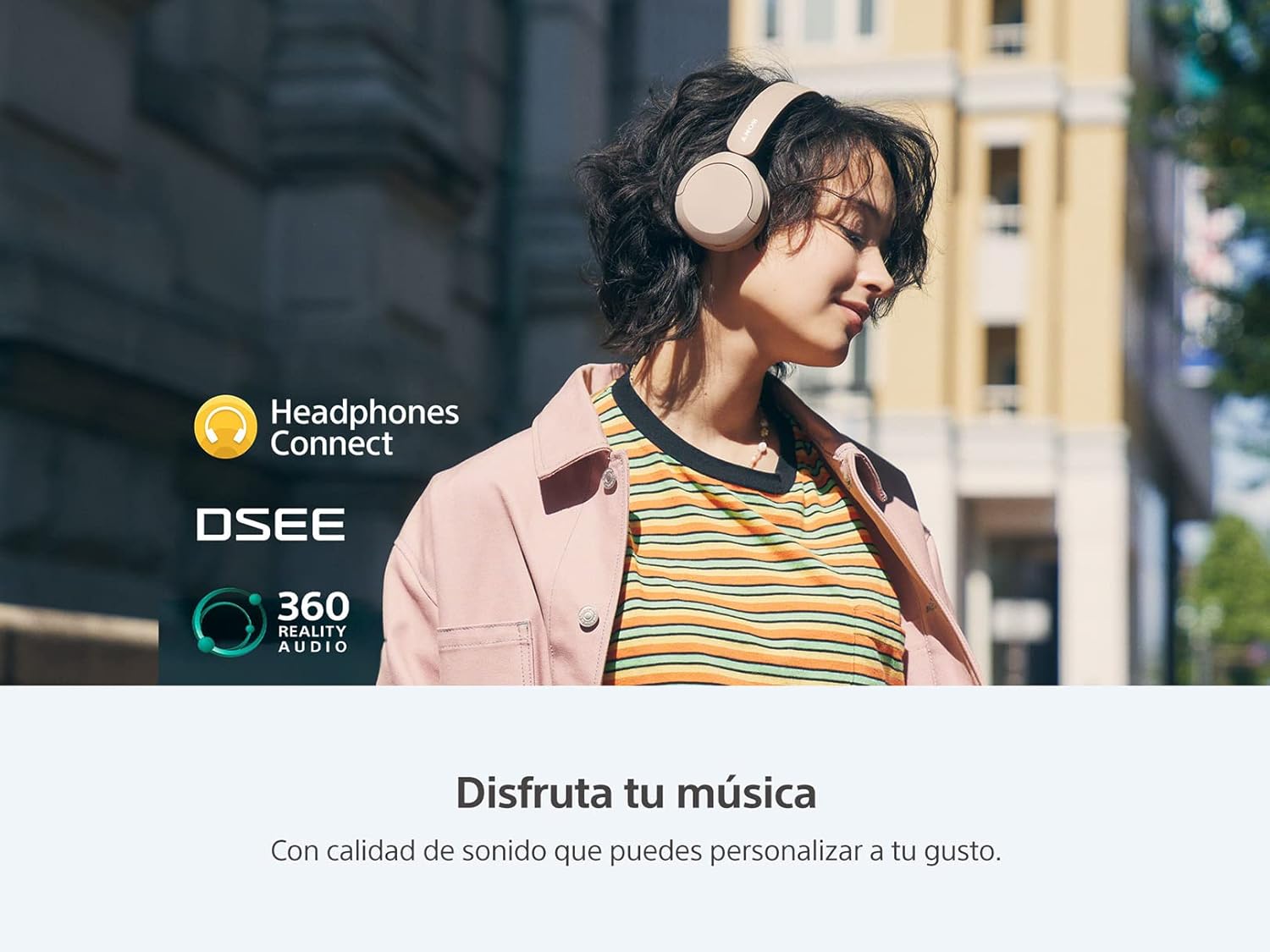 Sony Audífonos inalámbricos on-Ear WH-CH520 hasta 50 Horas de duración de batería