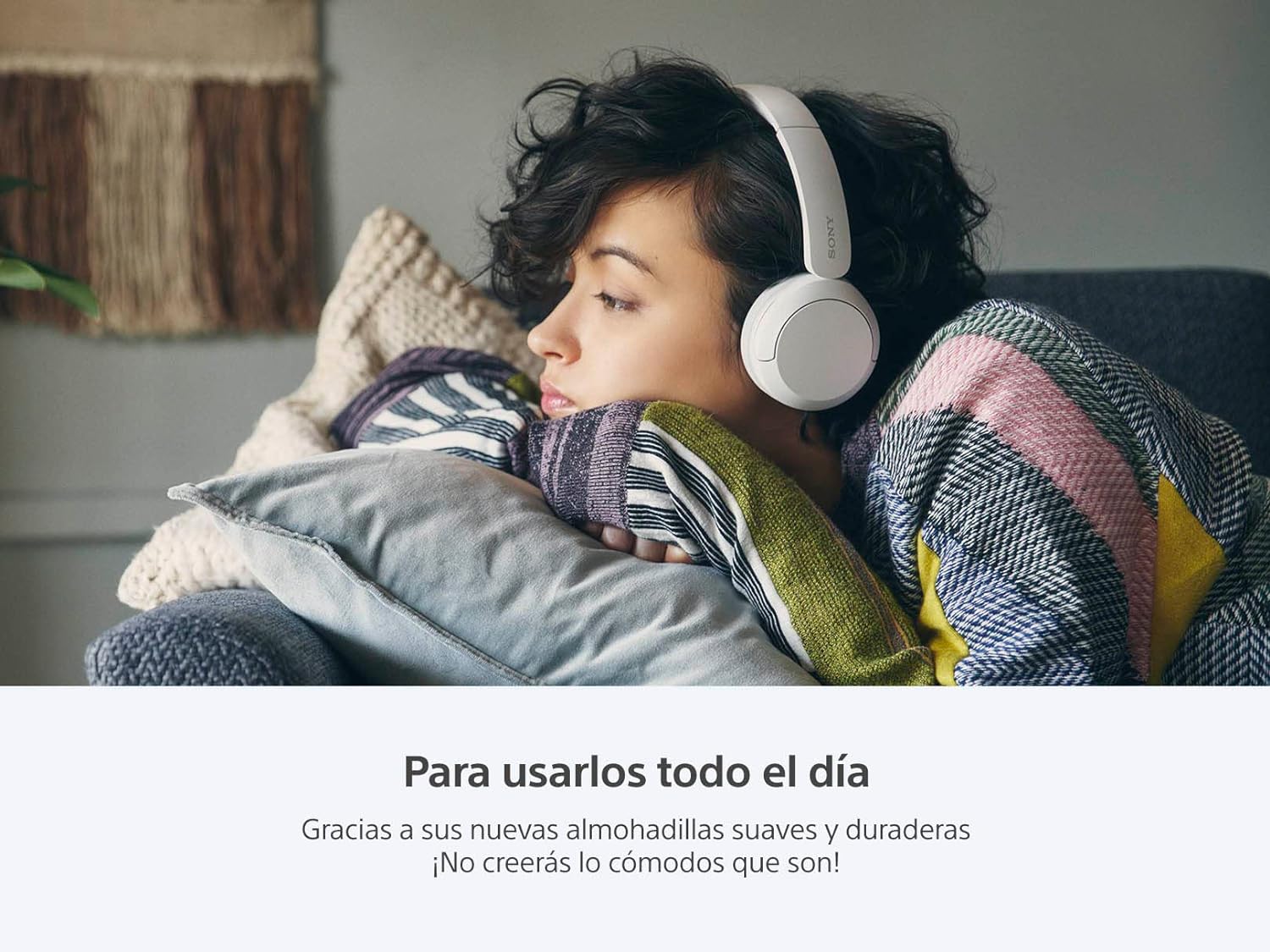 Sony Audífonos inalámbricos on-Ear WH-CH520 hasta 50 Horas de duración de batería