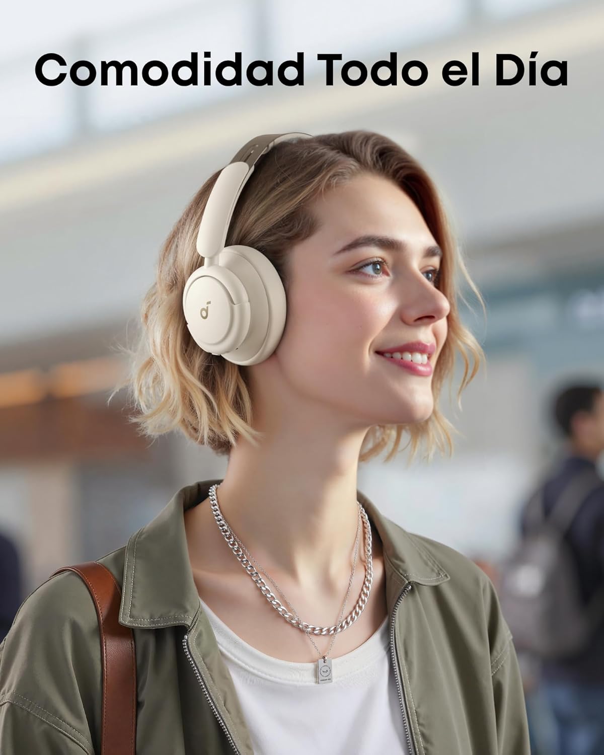 Soundcore Anker Life Q30 Audífonos Inalámbricos Diadema, Bluetooth, Cancelación de Ruido Multimodo, Alta Resolución, 44H, Carga Rápida, Almohadillas Suaves