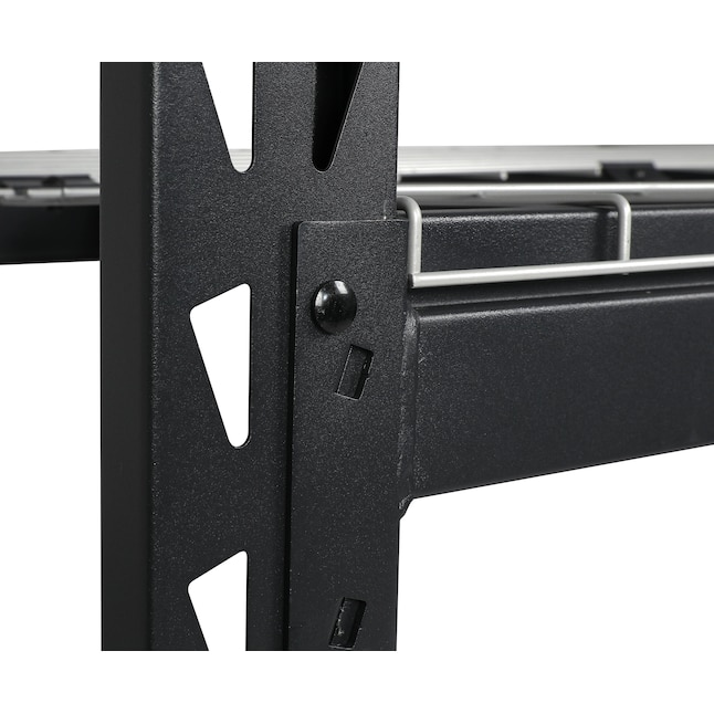 Estantería utilitaria de 4 niveles de acero empernado Kobalt de alta resistencia (77 pulgadas de ancho x 24 pulgadas de profundidad x 72 pulgadas de alto), (capacidad de 1500 libras por estante)