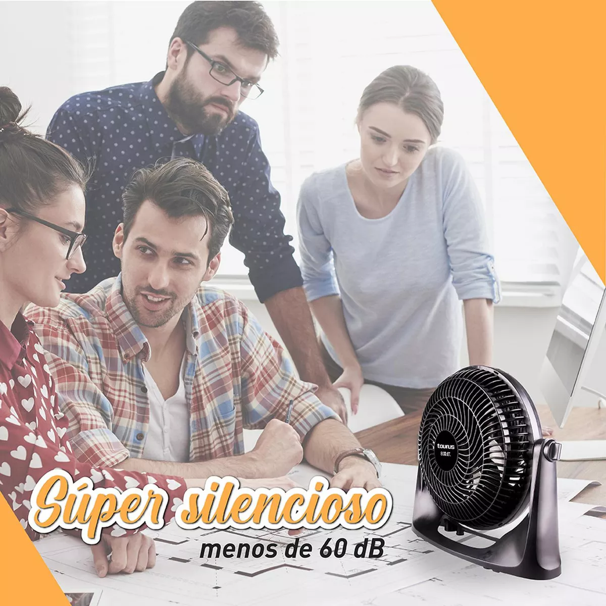 Ventilador Mesa Y Pared Taurus Oasis 10 Pul. Gran Flujo Cantidad de aspas 6 Color de la estructura Negro Diámetro 26 cm Material de las aspas Plástico-clavo
